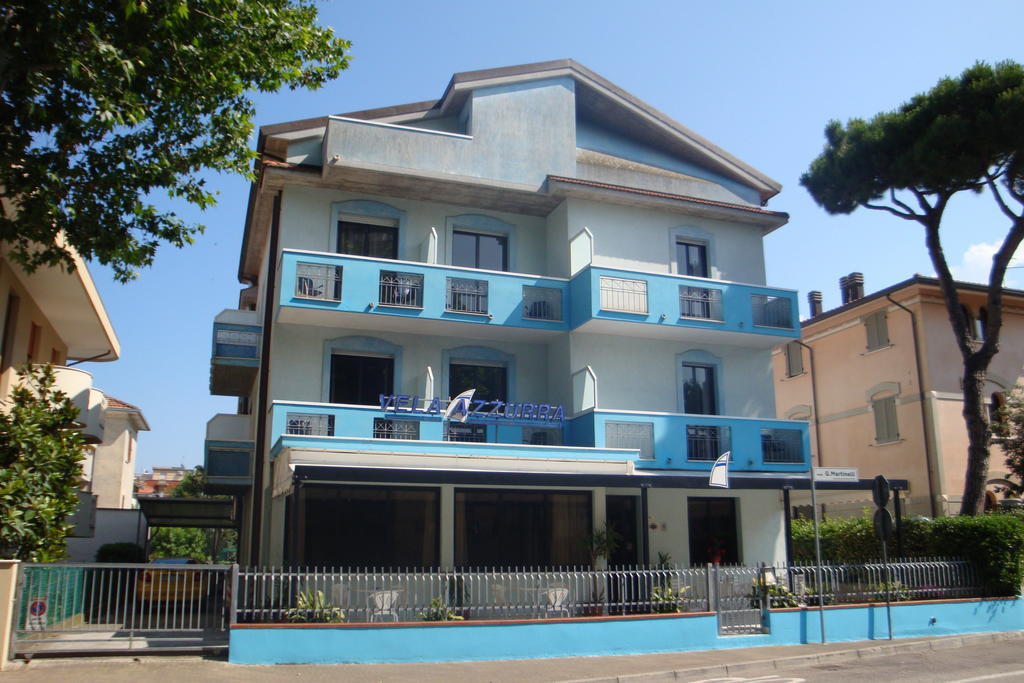 Hotel Vela Azzurra Ріміні Екстер'єр фото