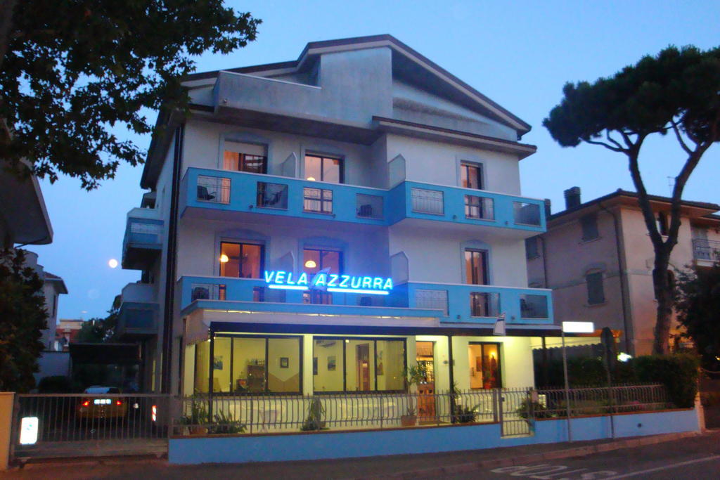 Hotel Vela Azzurra Ріміні Екстер'єр фото